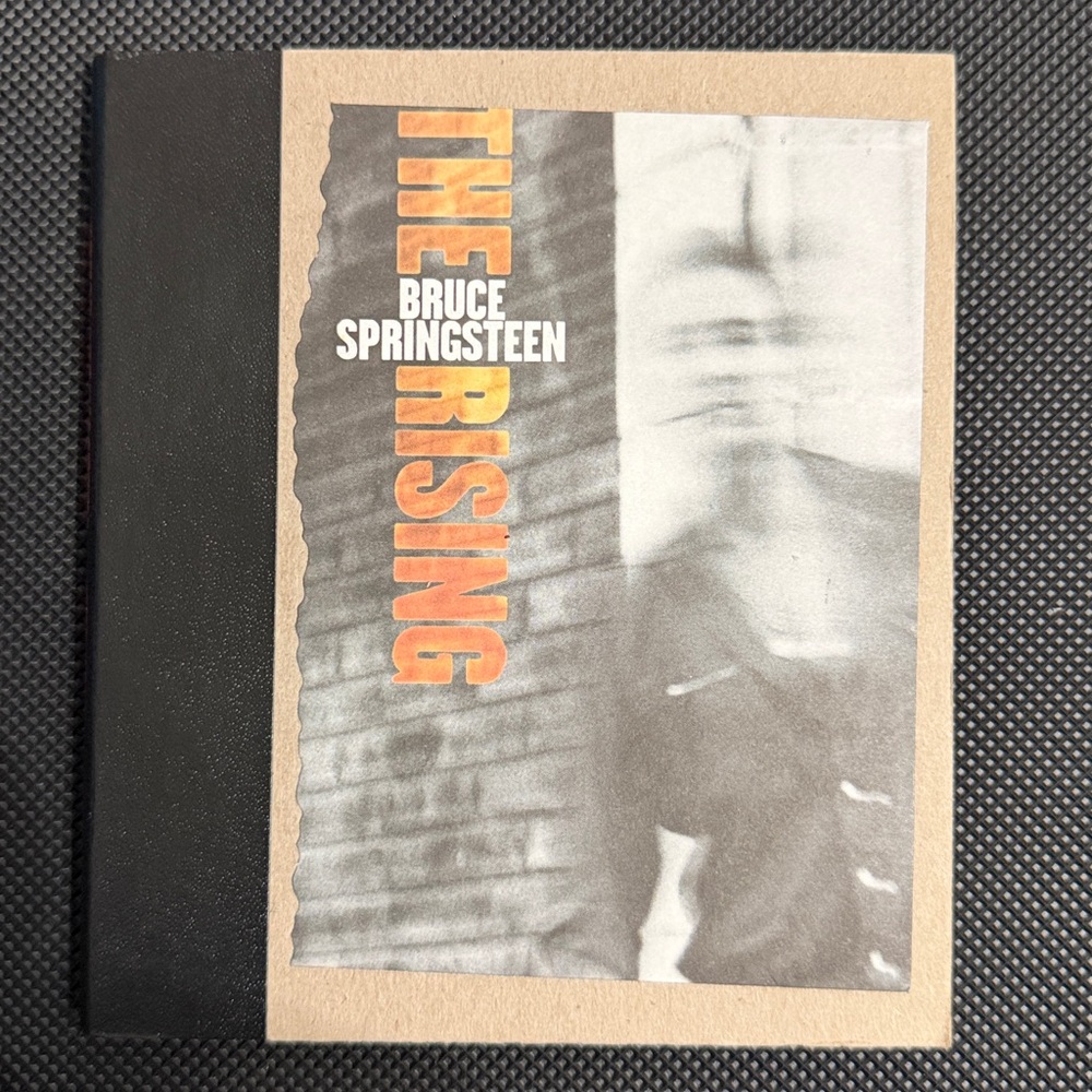Bruce Springsteen- deluxe limited ed. hardcover book & CD - The Rising-used